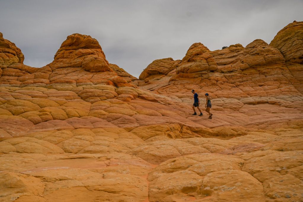 Exploring Cottonwood Cove in Coyote Buttes South